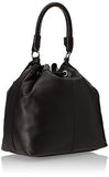 Kenneth Cole York No Slouch Drawstring Shoulder Bag Black One Sizeblackone Size
