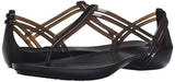 Isabella Tstrap Jelly Sandal Black 9 M Us
