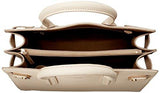 Kenneth Cole York Chrystie Satchel Top Handle Bag Bonemushroom One Size