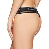 Modern Printed Thong Censored Loga Black M