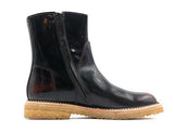Maison Martin Margiela Paris 22 Burnished & Varnished Leather Boot 37 It 7 Us