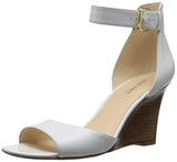 Nine West Farlee Leather Dress Sandal White 65 M Us