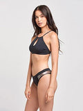 Tide Mesh Swim Bottom Black L Swimwear Bikini Black