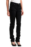 Jeans Black Straight Leg Jeans Us 4 It 40;
