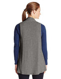 Karen Kane Sweater Vest, Dark Heather Gray, Medium