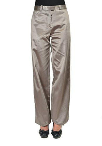 Gray Eased Shape Casual Pants Us 4 It 40;