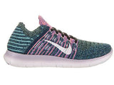 Free Rn Flyknit Blackwhite Bright Mango Running Shoe Size 8