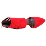 Chellsea Us 75 Red Sandals