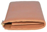 Leather Zip Wallet 332747 7614 Saffron