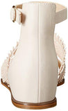 Nine West Vernell Leather Wedge Sandal Off White 95 M Us