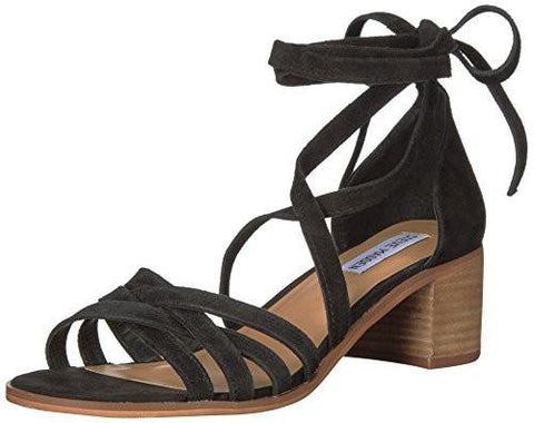 Revere Dress Sandal Black Suede 7 M Us
