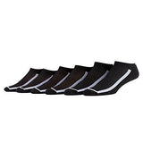 Fila No Show Socks 6 Pack Mesh With Arch Black 1315