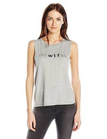 Muscle Tank Heather Grey Small