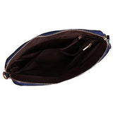 Crocodile Clutch Messenger Bags Handbags Genuine Leather Solid Shoulder Burgundy Color