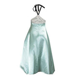 Maison Martin Margiela Green Asymmetrical Hem Halter Dress Us 4 It 40