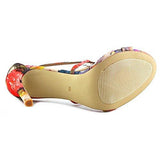 Feliz Us 6 Red Sandals
