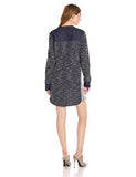Sweatshirt Dress Dark Navy Combo Xsmall