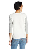 3 Quarter Sleeve Sporty Tee, Sporty Tee B Marshmallow, Medium