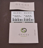 Red Gg Charm Shine Lovely Zip Around Wallet