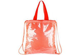 Handbag Tote Shopping Bag Purse Beach Mesh Orangene