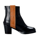 Maison Martin Margiela Mm6 Black Leather Ankle Boots Shoes Us 6 It 36;