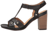 Banoy Valtina Dress Sandal Black Leather 85 M Us