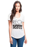 Diverse Scoop Neck Tee White M Tops Tees White