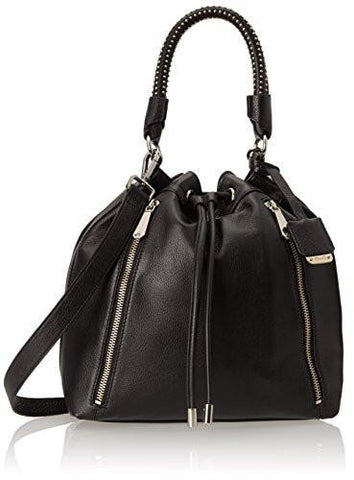 Kenneth Cole York No Slouch Drawstring Shoulder Bag Black One Sizeblackone Size