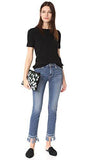 Jacqueline Straight Leg Jeans, Indigo Tassel, 30