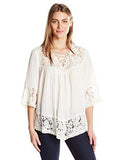 LaceUp Crushed Top, Off/White, Xl