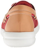 Jocolin Vista Boat Shoe Red Perforated Microfiber 8 M Us