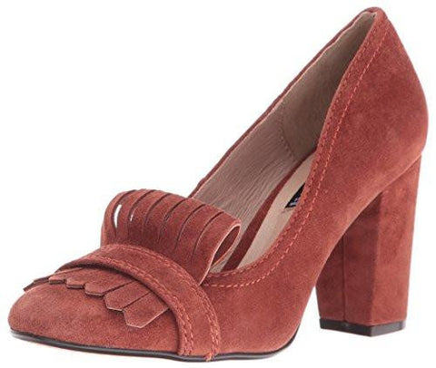 Steven By Jade Dress Pump Rust Suede 85 M Us