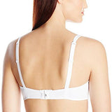 Delice Demi Cup Bra, White, 32D