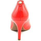 Michael Michael Kors Mk Flex Mid Pump Coral Reef Patent Pump