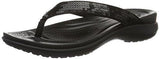 Capri V Sequin W Flip Flop Black 6 M Us