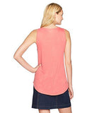 Jeans Circle Palm Logo Tank Top Festival Pink Small