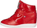 Michael Kors Nikko High Top Fashion Sneaker Red 10 M Us