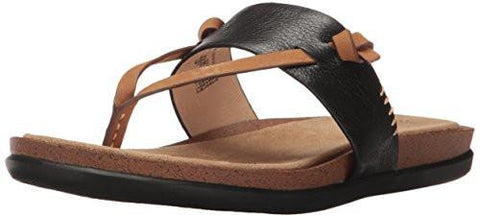 Shannon Wedge Flip Flop Black 8 M Us