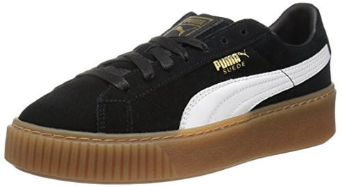 Puma Suede Core Platform Puma Blackpuma White 8 M Us