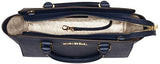 Michael Michael Kors Selma Medium Top Zip Satchel Navy One Size