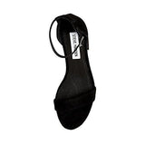 Irenee Heeled Sandal Black Suede 7 M Us
