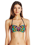 Africana Molded Cup Bandeau Bikini Top Multi 4