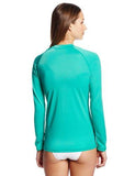 Kanu Surf Keri Long Sleeve Upf 50 Rash Guard Lagoon Medium