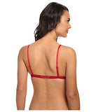 Bcbg Generation Sami Love Triangle Lace Bra Lg Us 12 Garnet