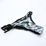 Mooskini Printing Hollow Bikinis Set 2 Piece Mus Size 46 B807