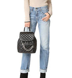 Michael Michael Kors Cheyenne Quilt Backpack Black One Size