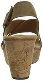Caslynn Shae Wedge Sandal Khaki 85 M Us