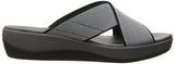 Arla Elin Slide Sandal Blackwhite 10 M Us