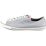 Chuck Taylor All Star Dainty Ox Dolphin Grey Stitched Pattern 547308F 10