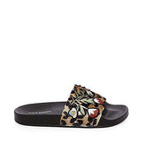 Patches Flat Sandal Leopard Multi 9 M Us
